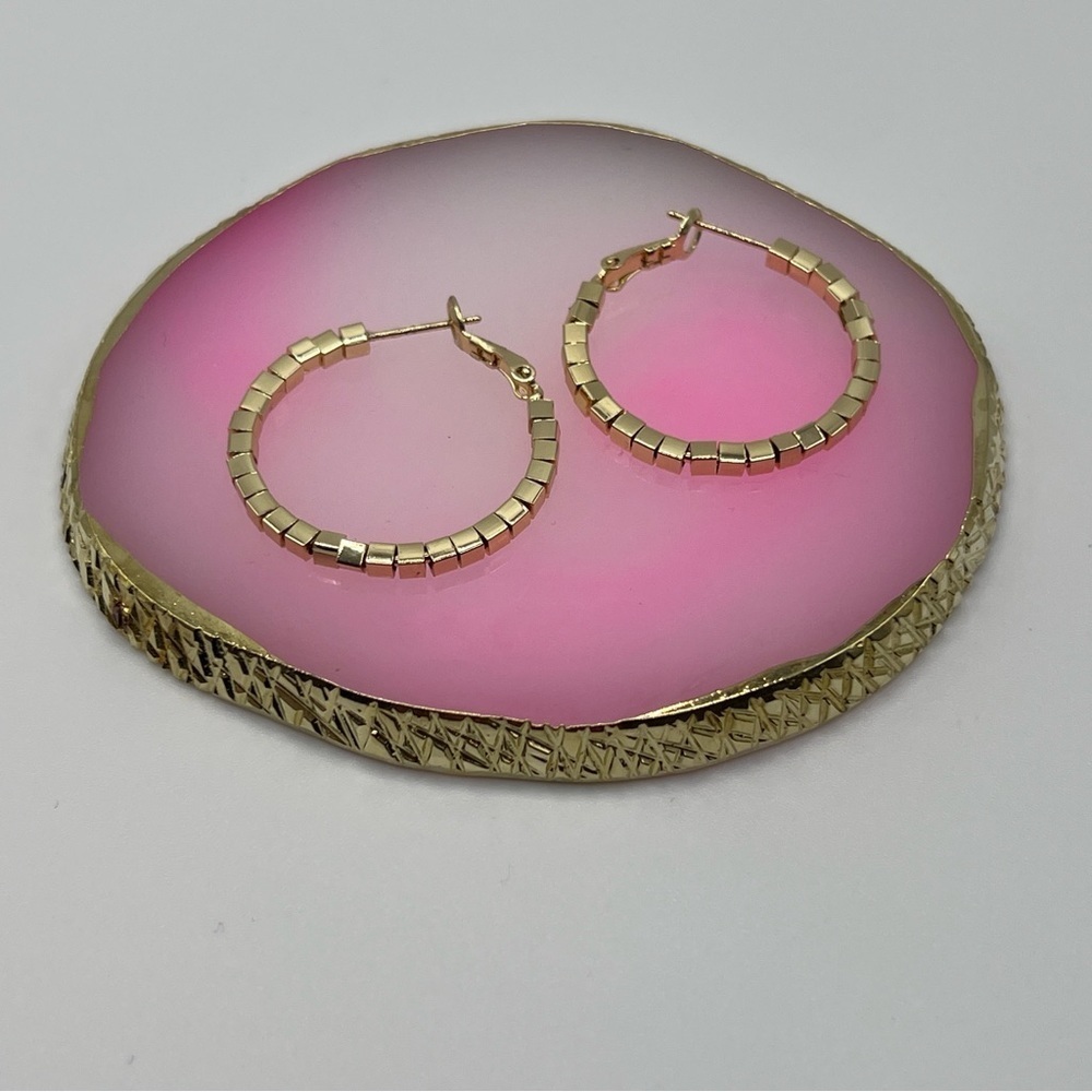 HOOP EARRINGS 18K Gold Plated / Stainless Steal Hoop Earrings
